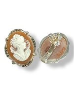 Pendientes Mandile 1922 Mujer Cammei antichi in Plata Conchiglia 2MORCM21.2 - 2MORCM21.2